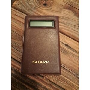 Vintage Sharp Elsi Mate Calculator EL-460 with Case